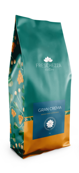 Kafija pupiņās Freschezza Gran Crema, 1 kg (min. pasūtījuma daudzums 1 vienība)